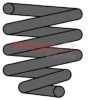 METZGER 2241341 Coil Spring